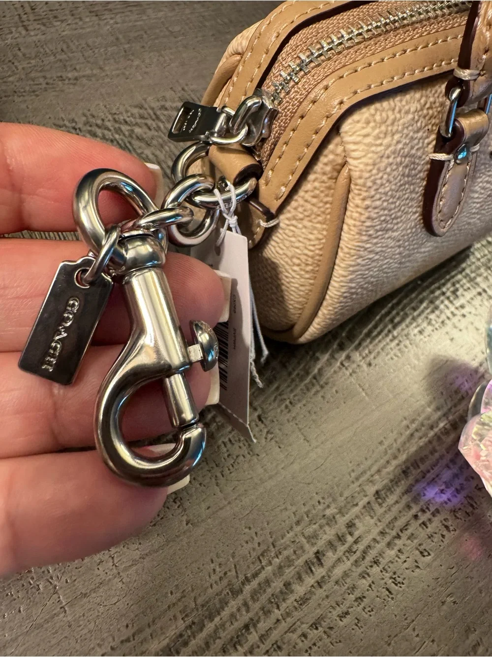 Coach top handle